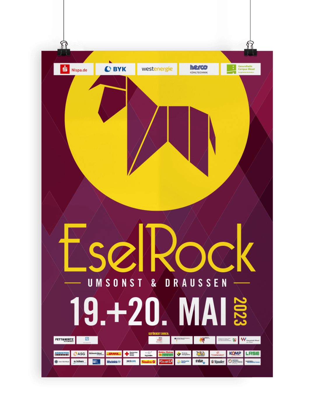 eselrock-plakat