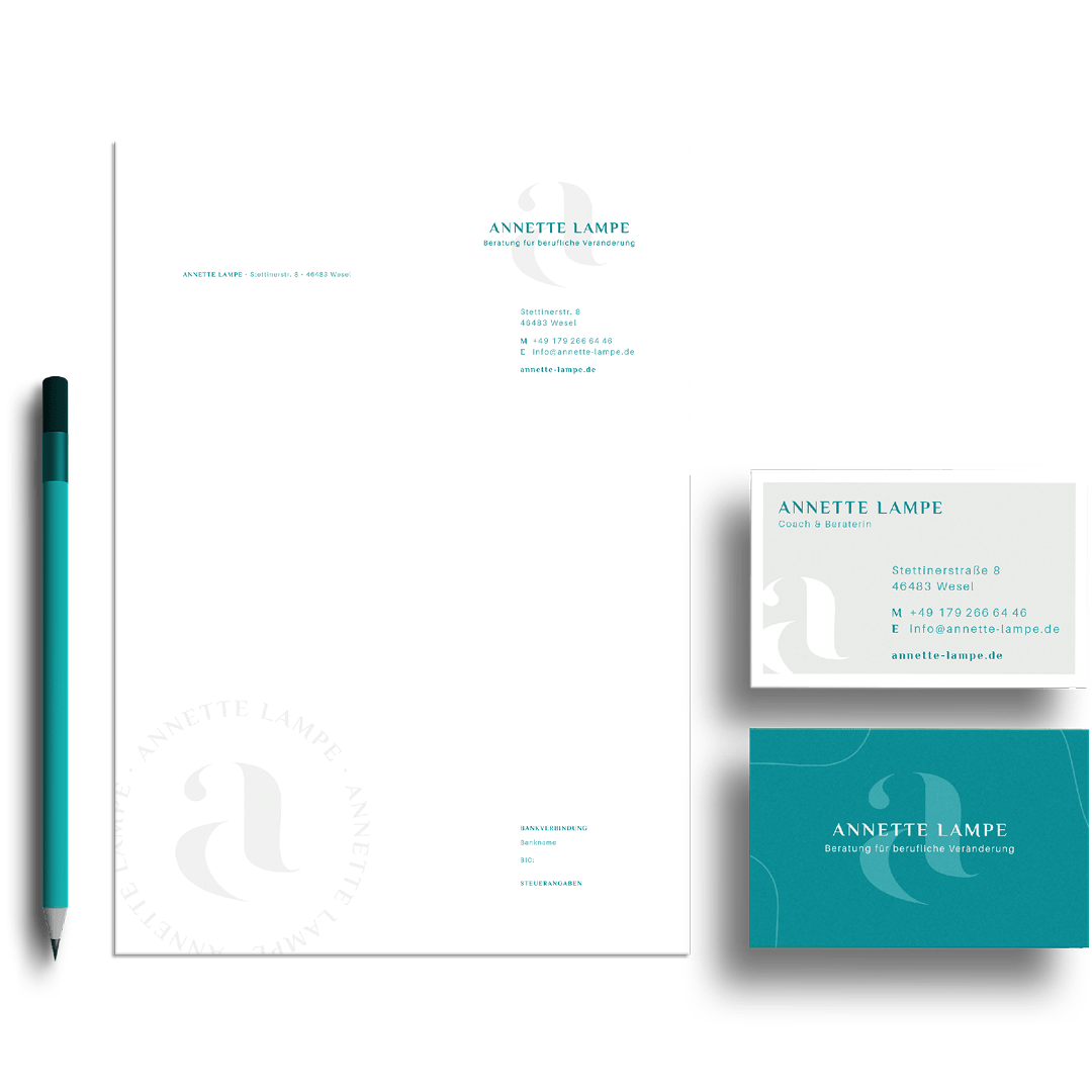 Annette-Lampe-Geschaeftspapiere